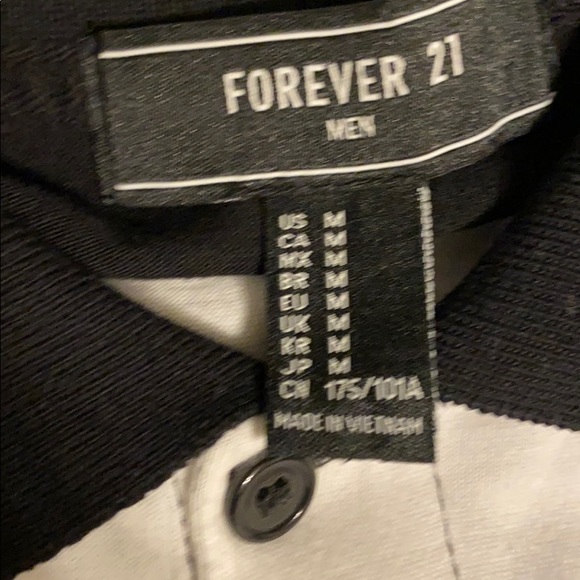 Stripped forever 21 polo t-shirt - Picture 3 of 3
